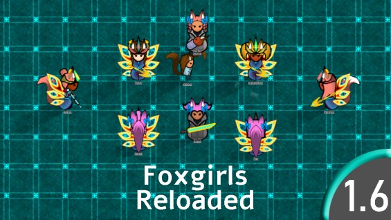 Hisa Faction (Foxgirls Reloaded) 1.6 - RimWorld Mod データベース MOD紹介・まとめサイト