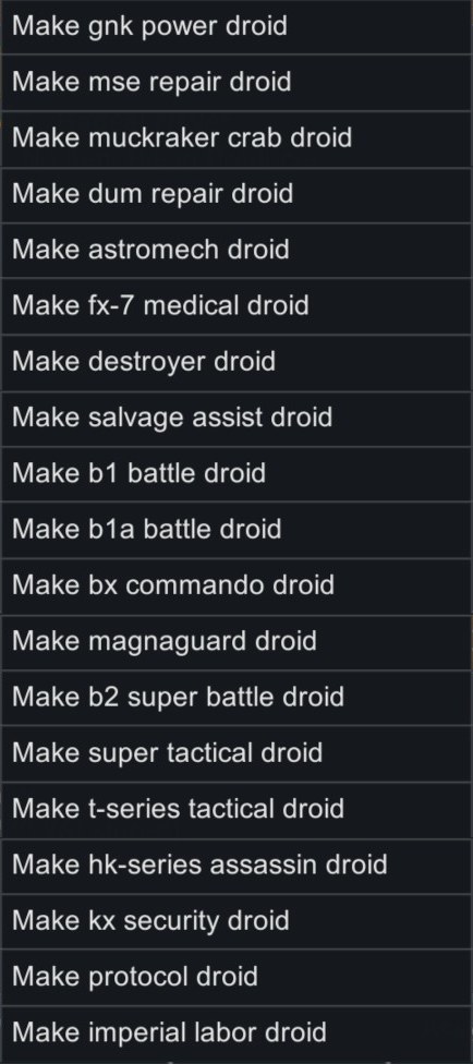 Outer Rim - Droid name patch 1.6 - RimWorld Mod データベース MOD紹介・まとめサイト