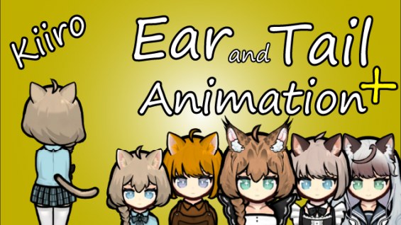 Kiiro Ear and Tail Animation+ 1.6 - RimWorld Mod データベース MOD紹介・まとめサイト