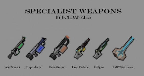 Specialist Weapons (Continued) 日本語化対応 1.6 - RimWorld Mod データベース MOD紹介 ...