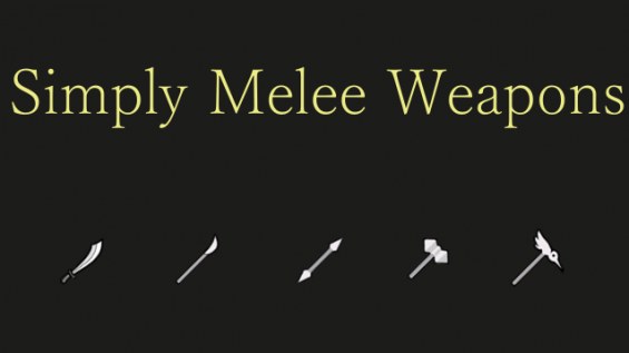 Simply Melee Weapons (Continued) 日本語化対応 1.6 - RimWorld Mod データベース MOD紹介 ...