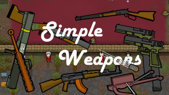 SimpleWeapons (Continued) 1.6 - RimWorld Mod データベース MOD紹介・まとめサイト