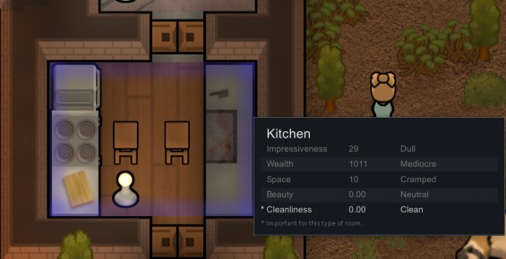 Clean Butcher Table 1.6 - RimWorld Mod データベース MOD紹介・まとめサイト