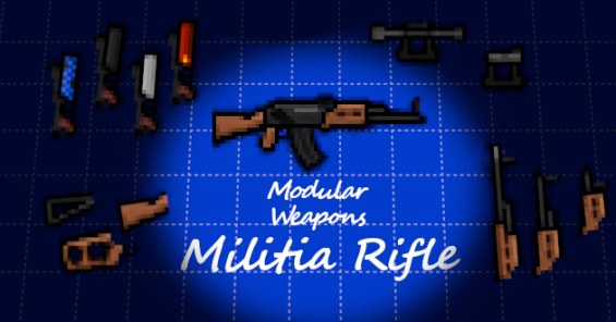 ModularWeapons - Militia Rifle Addon 1.5 - RimWorld Mod データベース MOD紹介・まとめサイト