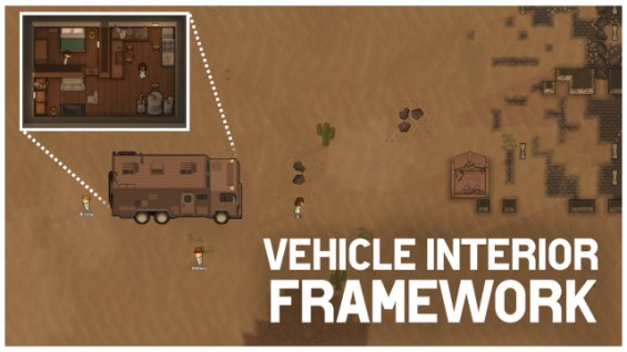 Vehicle Interior Framework 1.6 - RimWorld Mod データベース MOD紹介・まとめサイト