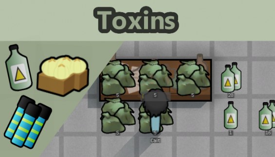 Toxins 1.6 - RimWorld Mod データベース MOD紹介・まとめサイト