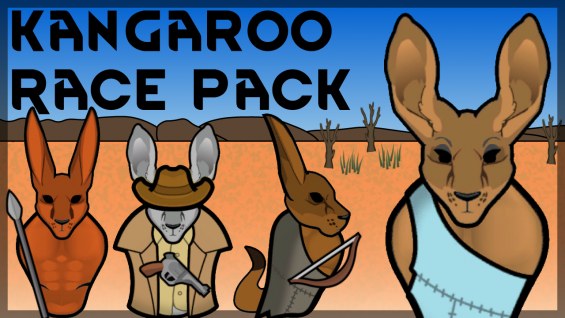 Kangaroo Race Pack 1.6 - RimWorld Mod データベース MOD紹介・まとめサイト