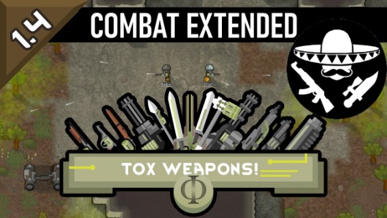 pphhyy's Tox Weapons CE Patches 1.6 - RimWorld Mod データベース MOD紹介・まとめサイト