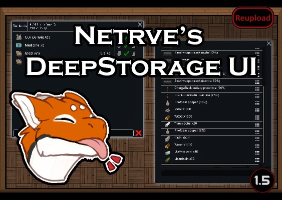 [Abandoned] Netrve's DeepStorage GUI (Continued) 1.5 - RimWorld Mod ...