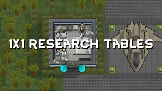 [TP]1x1 Research Facilites (Continued) 1.6 - RimWorld Mod データベース MOD紹介 ...