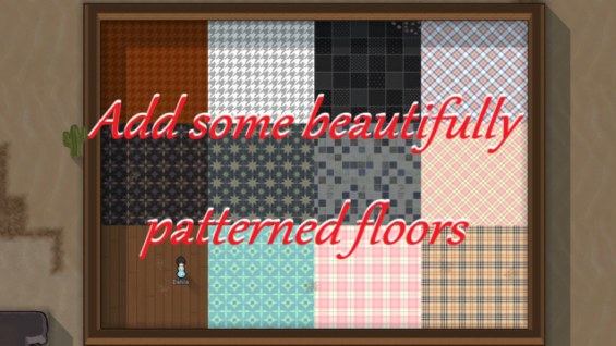 Beautiful Patterned Floors 1.6 - RimWorld Mod データベース MOD紹介・まとめサイト