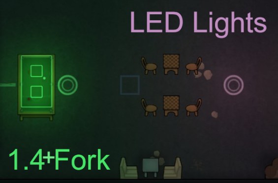 LED Lights (1.4+ Fork) 日本語化対応 1.6 - RimWorld Mod データベース MOD紹介・まとめサイト