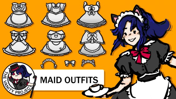 The Vanity Project - Maid Outfits 1.6 - RimWorld Mod データベース MOD紹介・まとめサイト