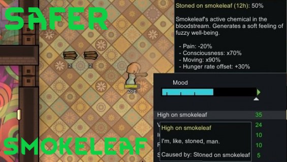 [KB] Better-Balanced Smokeleaf 1.6 - RimWorld Mod データベース MOD紹介・まとめサイト