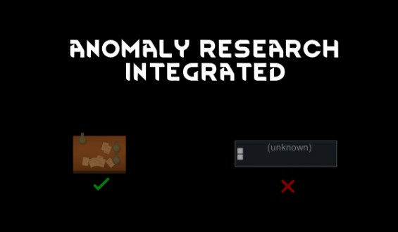 Anomaly Research Integrated 1.6 - RimWorld Mod データベース MOD紹介・まとめサイト