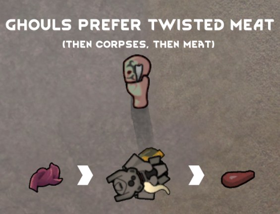 Ghouls Prefer Twisted Meat 1.6 - RimWorld Mod データベース MOD紹介・まとめサイト