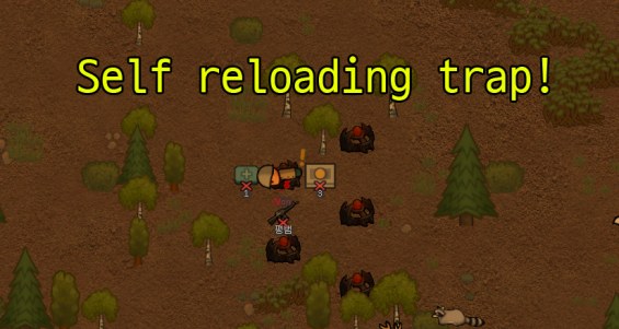 Self reloading traps 日本語化対応 1.6 - RimWorld Mod データベース MOD紹介・まとめサイト