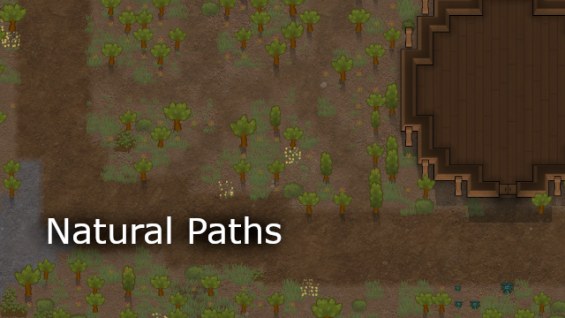 Natural Paths 日本語化対応 1.6 - RimWorld Mod データベース MOD紹介・まとめサイト
