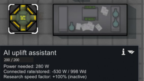 AI Uplifting Assistant 1.6 - RimWorld Mod データベース MOD紹介・まとめサイト