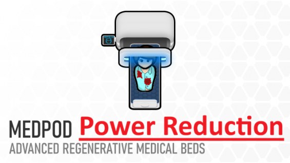 MedPod Power Reduction 1.6 - RimWorld Mod データベース MOD紹介・まとめサイト