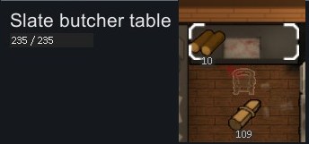 Make Butcher Tables from Stone(continued) 1.3 - RimWorld Mod データベース MOD ...