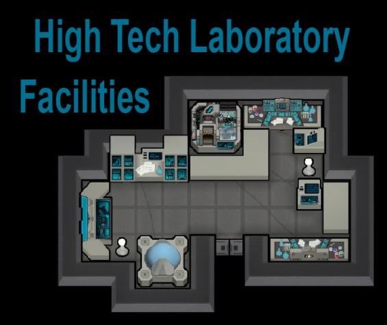 High Tech Laboratory Facilities 0.18 - RimWorld Mod データベース MOD紹介・まとめサイト