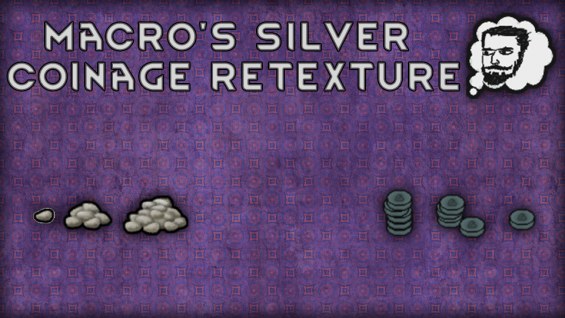 Silver Coinage Retexture 1.1 - RimWorld Mod データベース MOD紹介・まとめサイト