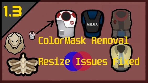 [CM] Armor Color removal and resize patch 1.3 - RimWorld Mod データベース MOD ...