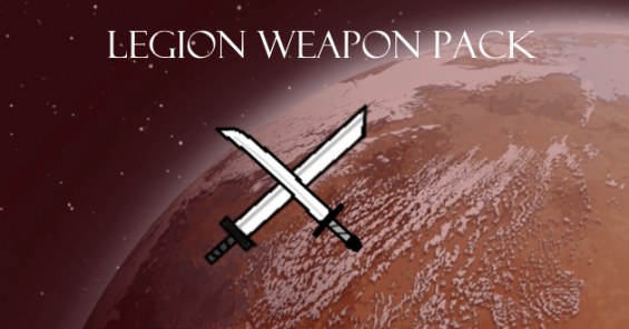 Legion Weapon Pack 1.3 - RimWorld Mod データベース MOD紹介・まとめサイト