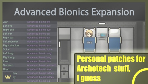 Advanced Bionics Expansion - personal compatibility/balance patches 1.3 ...