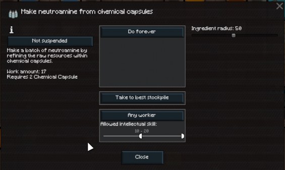 Android Tiers - Faster neutroamine from capsules 1.3 - RimWorld Mod ...