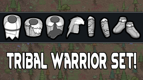 Tribal Warrior Set 1 2 Rimworld Mod データベース Mod紹介 まとめサイト