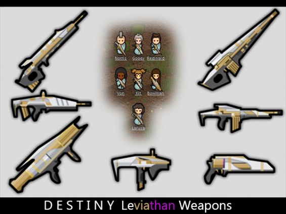Destiny Leviathan Weapons 1.2 - RimWorld Mod データベース MOD紹介・まとめサイト