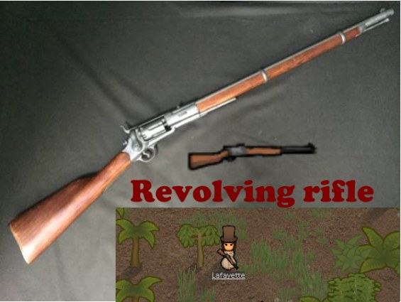 Simple Revolver rifle[JP] 日本語化対応 1.2 - RimWorld Mod データベース MOD紹介・まとめサイト