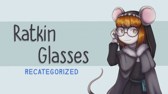 Ratkin Glasses Recategorized 1.4 - RimWorld Mod データベース MOD紹介・まとめサイト