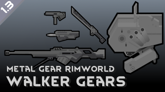 Metal Gear Rimworld Walker Gears 日本語化対応 1 3 Rimworld Mod データベース Mod紹介 まとめサイト