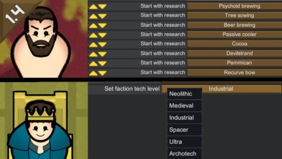 Better Scenario Research and Tech Level Options 1.4 - RimWorld Mod ...