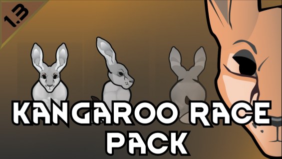 Kangaroo Race Pack 1.3 - RimWorld Mod データベース MOD紹介・まとめサイト
