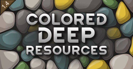 Colored deep resources 1.4 - RimWorld Mod データベース MOD紹介・まとめサイト