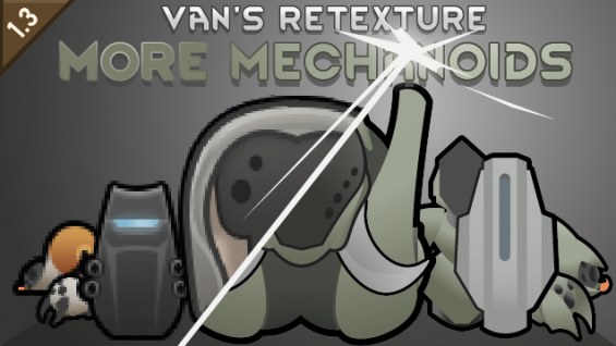 Van's Retexture : More Mechanoids 1.3 - RimWorld Mod データベース MOD紹介・まとめサイト