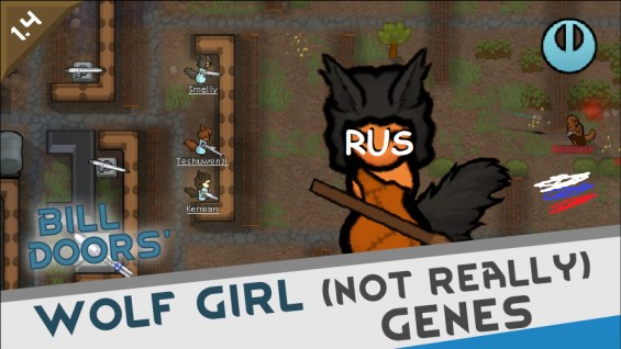 RusWorld - Bill Doors' Wolf Girl Gene 1.4 - RimWorld Mod データベース MOD紹介 ...