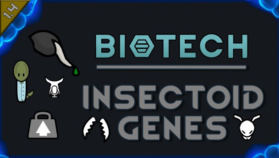 Biotech - Insectoid Genes 日本語化対応 1.4 - RimWorld Mod データベース MOD紹介・まとめサイト