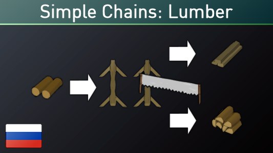 Simple Chains - Lumber Russian 1.4 - RimWorld Mod データベース MOD紹介・まとめサイト