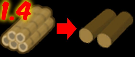 Bamboo To Wood 1.4 1.4 - RimWorld Mod データベース MOD紹介・まとめサイト