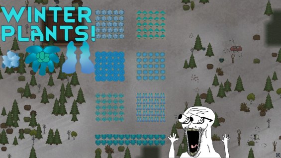 Winter Plants! 日本語化対応 1.4 - RimWorld Mod データベース MOD紹介・まとめサイト