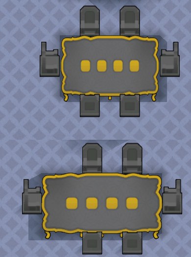 VFEE Grand Table Symmetrical standalone 1.4 - RimWorld Mod データベース MOD紹介 ...