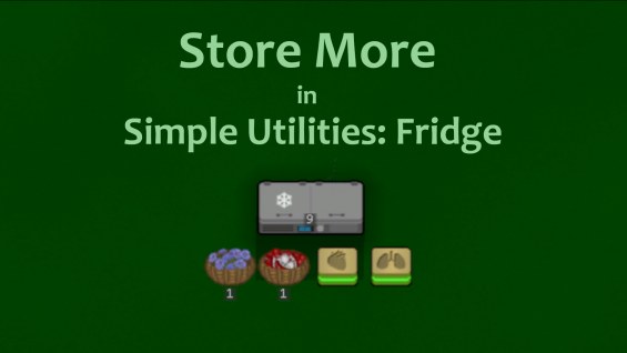 Store More In Simple Utilities: Fridge 1.4 - RimWorld Mod データベース MOD紹介 ...