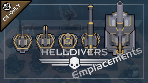 HELLDIVERS - Emplacements [Combat Extended] 1.5 - RimWorld Mod データベース ...