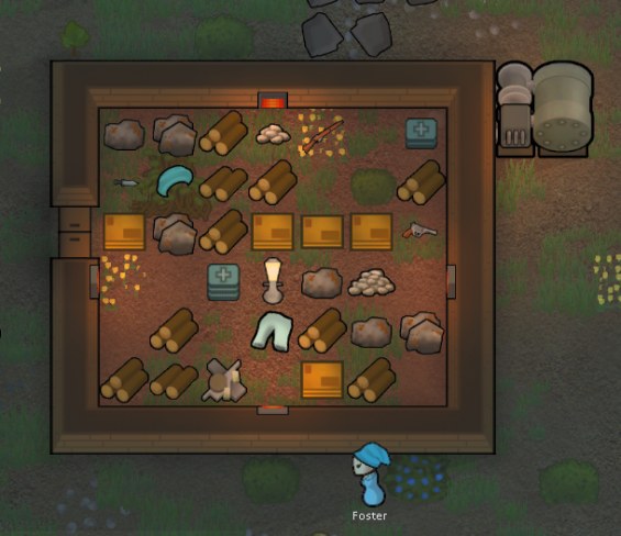 Wall Heater 1.5 - RimWorld Mod データベース MOD紹介・まとめサイト