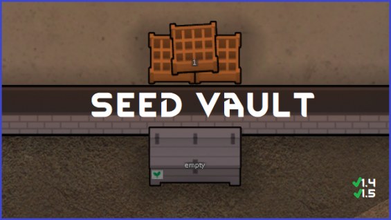 Seed Vault 日本語化対応 1.5 - RimWorld Mod データベース MOD紹介・まとめサイト